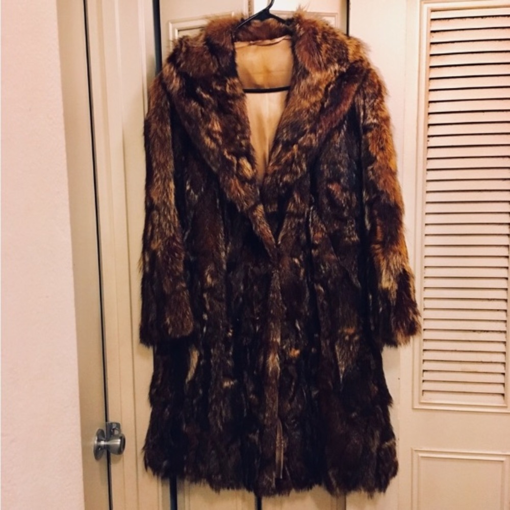 Faux Fur Coat